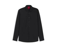 Hugo 50519812 Valerio Red Long Sleeve Shirt Noir 44 Homme