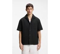 HUGO Chemise Oversize en coton structuré - Style Exolino, 50560633 Noir XXL