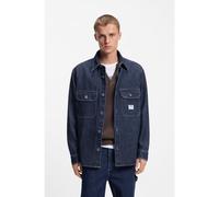 Hugo Ebolt 10276905 Long Sleeve Shirt Bleu XL Homme