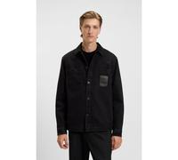 HUGO Chemise Oversize en denim de coton - Style Eniri, 50549765 Gris sombre XL