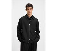 HUGO Chemise Regular avec fermeture éclair à double curseur - Style Enasoz, 50549751 Noir L