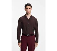 HUGO Chemise Relaxed à imprimé cartes à jouer - Style Ello, 50570491 Rose à motif XXL