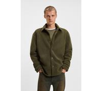 HUGO Chemise Relaxed en peluche douce - Style Ebolt, 50549804 Olive XXL