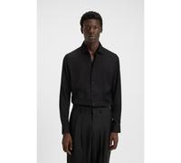 HUGO Chemise Slim à motif jacquard - Style Kenno, 50550513 Noir 43