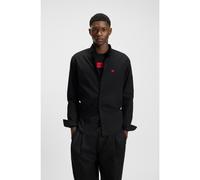 HUGO Chemise Slim boutonnée en coton Oxford lavé - Style Evito, 50479302 Noir L