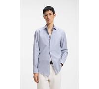 HUGO Chemise Slim en coton Oxford à poignets simples - Style Kenno, 50554797 Rayures bleues 39