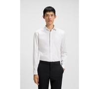 HUGO Chemise Slim en coton stretch à poignets mousquetaires - Style Kennew, 50544948 Blanc 42