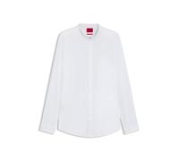 HUGO Chemise Slim en coton stretch avec col montant - Style Kaleb, 50544949 Blanc 37