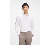 HUGO Chemise Slim en coton stretch mélangé - Style Kenno, 50484023 Blanc 42