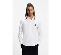 HUGO Chemise Slim en toile de coton stretch - Style Ermo, 50505315 Blanc XS