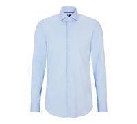 Hugo - Chemise Slim Fit à Manches Longues - Homme - Chemises - Bleu - Taille: M