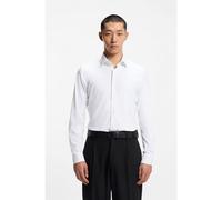 HUGO Chemise Slim Fit en jersey stretch performant - Style Kenno, 50481195 Blanc 44