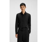 HUGO Chemise Slim Fit en jersey stretch performant - Style Kenno, 50481195 Noir 38