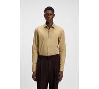 HUGO Chemise Slim Fit en popeline de coton facile à repasser - Style Kenno, 50289499 Beige 40