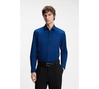 HUGO Chemise Slim Fit en popeline de coton facile à repasser - Style Kenno, 50289499 Bleu 43