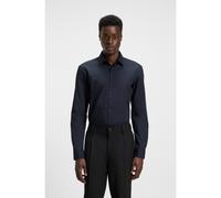 HUGO Chemise Slim Fit en popeline de coton facile à repasser - Style Kenno, 50289499 Bleu foncé 46
