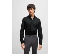 HUGO Chemise Slim Fit en popeline de coton facile à repasser - Style Kenno, 50289499 Noir 45
