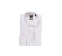 Hugo - Chemise Slim Fit Stretch Facile à Repasser - Homme - Chemises - Blanc - Taille: L