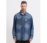 Hugo Chemises bleues Blu Blu e verdi L