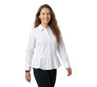 HUGO Chemisier Slim en coton avec ourlet péplum - Style Embrella, 50562961 Blanc 42