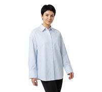 HUGO Chemisier Oversized Fit en popeline de coton à rayures - Style Eustyna, 50559532 Rayures bleu clair 34