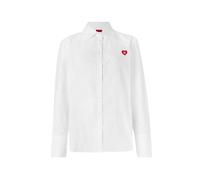 Hugo Erselia 10277309 Long Sleeve Blouse Blanc 36 Femme