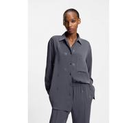 HUGO Chemisier Oversize à logos revisités - Style Elodina, 50553192 Fantaisie 40