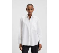 HUGO Chemisier Oversize avec logo brodé - Style Ejailo, 50548431 Blanc 36