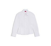 HUGO Chemisier Relaxed à basque - Style Emperor, 50552863 Blanc 40