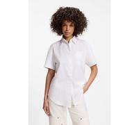 HUGO Chemisier Relaxed en coton Oxford - Style Exorda_B, 50559421 Blanc 44