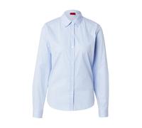 HUGO Chemisier 'The Essential' bleu clair / blanc, Taille L