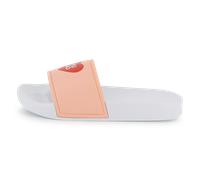 HUGO Claquettes enfant en similicuir avec logo imprimé en forme de cœur - Style G01158/44K37, G01158 Rose clair 35