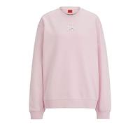 HUGO Classic Crew Maillot de survêtement, Light/Pastel Pink689, M Femme