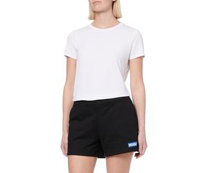 HUGO Classic Shorts_B_1 10249110 01 Jersey_Pantalon, Black001, XXL Femme