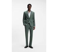 HUGO Costume deux pièces Extra Slim en popeline de laine mélangée - Style Arti-Hesten253X, 50544524 Vert 52