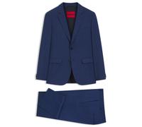 HUGO Costume deux pièces Extra Slim en twill à carreaux - Style Arti-Hesten253X, 50567798 Bleu 50