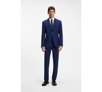 HUGO Costume deux pièces Slim en laine mélangée - Style Henry-Getlin253X-MH, 50572150 Bleu 48