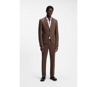 HUGO Costume deux pièces Slim en twill stretch performant - Style Henry-Getlin253X, 50569466 Marron 50