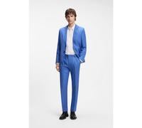 HUGO Costume Extra Slim deux pièces en twill de lin - Style Arti-Hesten263F1, 50574803 Bleu 50