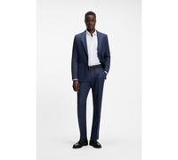 HUGO Costume Extra Slim deux pièces en twill de lin - Style Arti-Hesten263F1, 50574803 Bleu foncé 98
