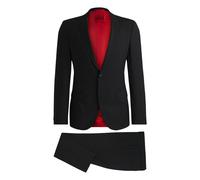 Hugo, Homme, Costumes, Noir, Taille: S Costume extra-slim en laine
