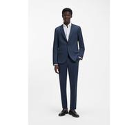 HUGO Costume Slim Fit deux pièces en tissu stretch yeux d'oiseau - Style Henry/Getlin232X, 50558069 Bleu foncé 44