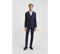 HUGO Costume trois pièces Extra Slim en tissu à carreaux - Style Arti/Hesten242V1X, 50547314 Bleu foncé 54