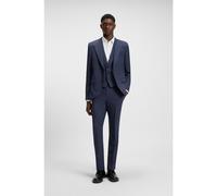 HUGO Costume trois pièces Slim au tissage peau de requin - Style Henry/Getlin242V2X, 50544669 Bleu foncé 102