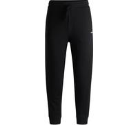 HUGO Bas de survêtement en molleton de coton avec logo imprimé et bas de jambes resserrés - Style Dayote232, 50489617 Noir XXL