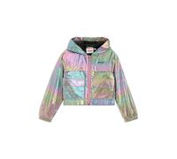 HUGO Coupe-vent à capuche irisé avec logo imprimé pour enfant - Style G00404/Z9404A, G00404 Fantaisie 114