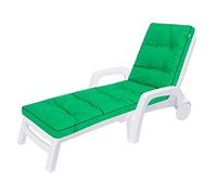 HOBBYGARDEN Hugo-Coussin-Salon de Jardin Exterieur-Coussin Chaise-Coussin de Chaise- transat-Bain de Soleil-Chaise Longue- Chaise Longue Pliante-Coussin Long-Coussin Exterieur Impermeable-Jardin