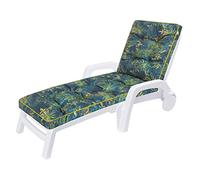 HOBBYGARDEN Hugo-Coussin-Salon de Jardin Exterieur-Coussin Chaise-Coussin de Chaise- transat-Bain de Soleil-Chaise Longue- Chaise Longue Pliante-Coussin Long-Coussin Exterieur Impermeable-Jardin