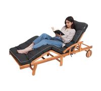 HOBBYGARDEN Hugo-Coussin-Salon de Jardin Exterieur-Coussin Chaise-Coussin de Chaise- transat-Bain de Soleil-Chaise Longue- Chaise Longue Pliante-Coussin Long-Coussin Exterieur Impermeable-Jardin