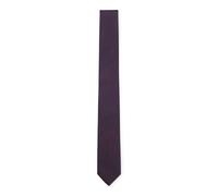 HUGO Cravate en jacquard de soie à motif - Style Tie cm 6, 50567064 Violet foncé pcs.